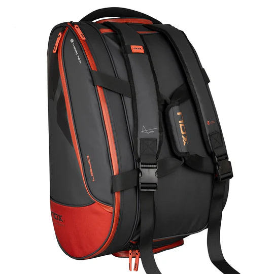 LUXURY OPEN SERIES PADEL BAG BLACK/RED